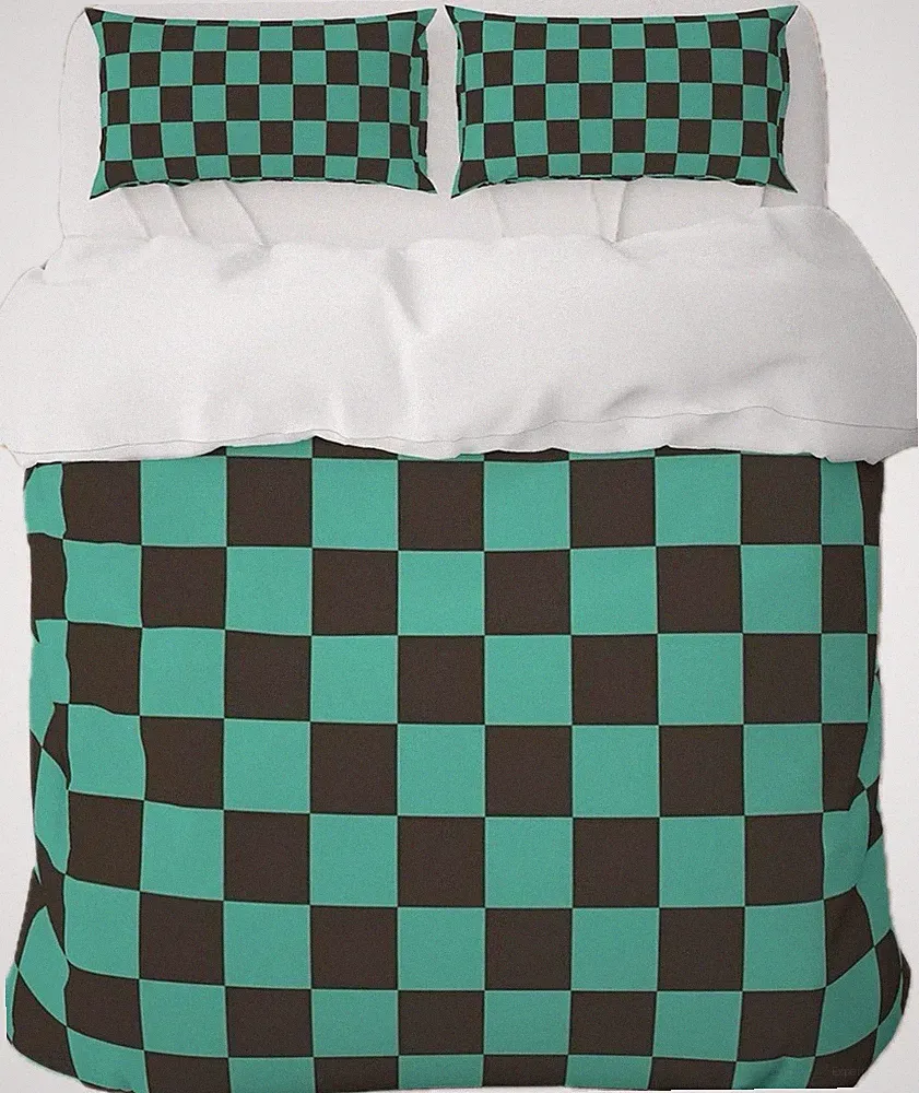 Anime Full Size 3 Piece Bedding Set Duvet Cover & Pillow Shams Ultra Soft