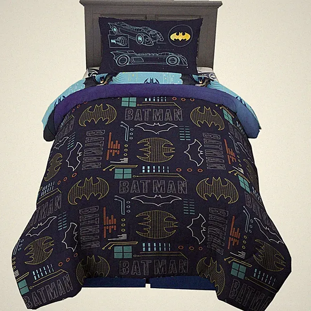 Batman Microfiber Comforter and Sheet Combo