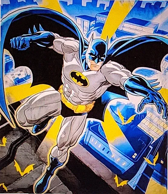 Batman Reversible Twin Bedspread