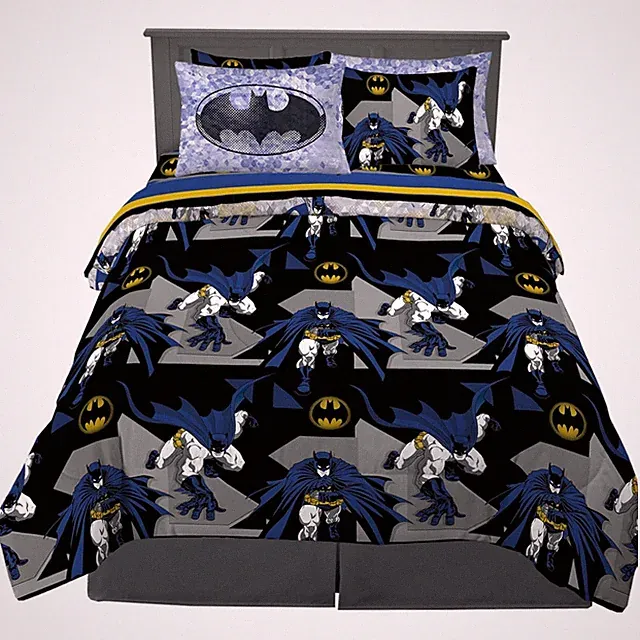 Batman Super Soft Comforter & Sheet Set, Full Size