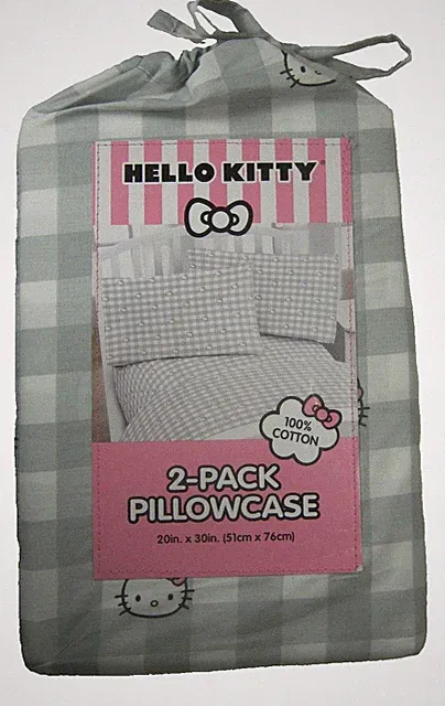 Hello Kitty Standard 2-Pack Pillowcase Cotton