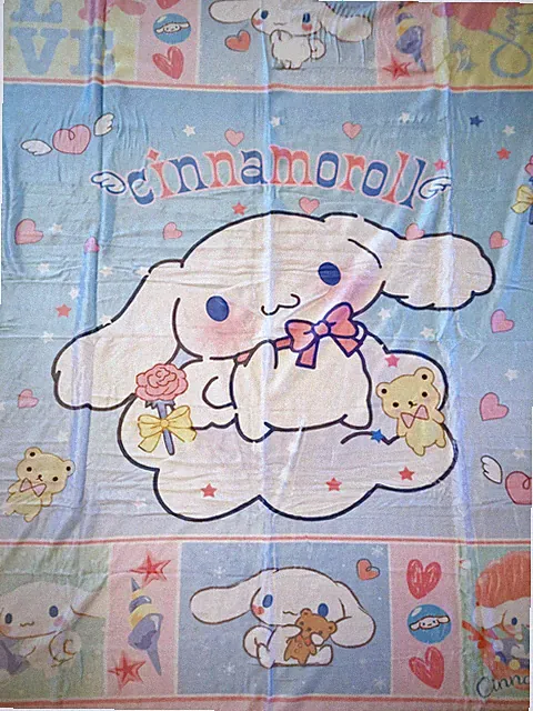 Kawaii Cartoon Blanket 50"x60"