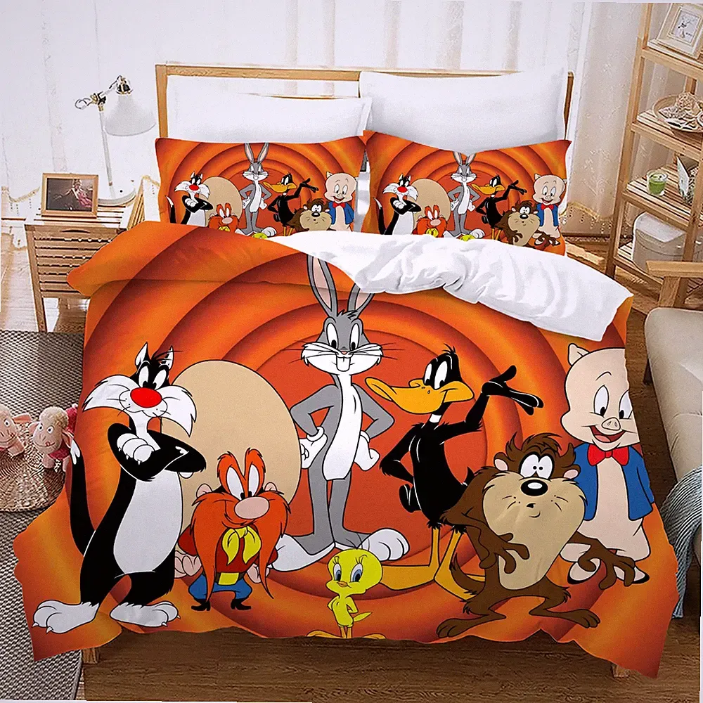 Looney Tunes Bugs Bunny Full Bedding Set (4pcs)