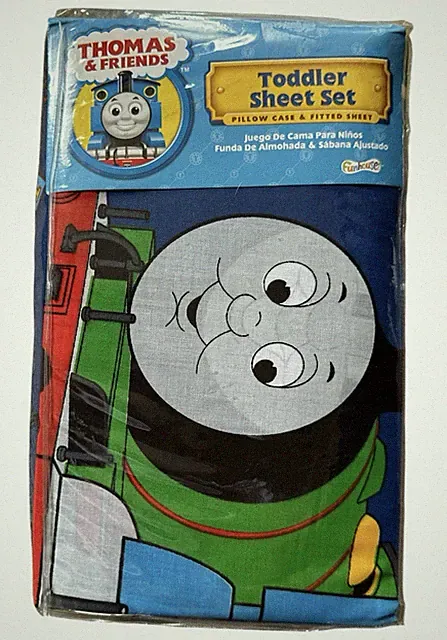 New Thomas The Train Standard Crib Sheet Pillowcase Toddler Bedding Sheet Set