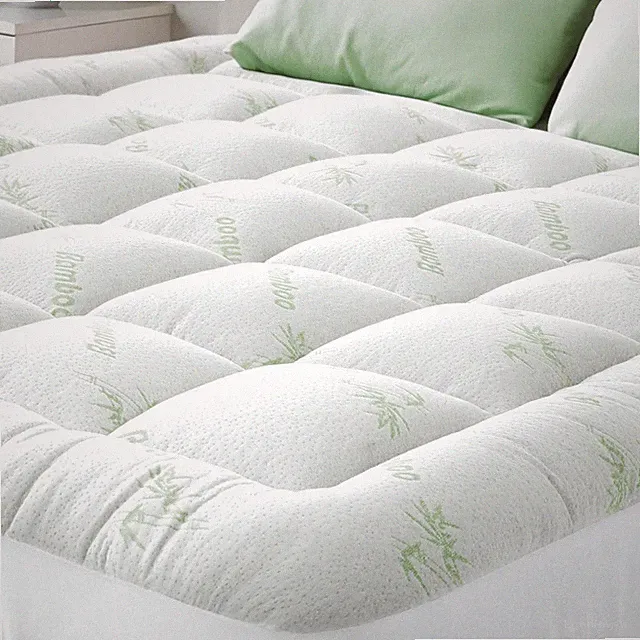Ultra Soft Full Size Mattress Topper - Viscose Made from Bamboo Pillow Top Mattr